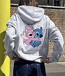 Жіноче худі з принтом на спині "Стіч", фото 3