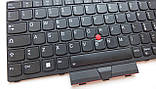 Оригінальна клавіатура Lenovo T15p, P15v, P15, P17, Gen 1, Gen 2, Gen 3 (US, Black, Підсвічування, Pointstick), фото 5