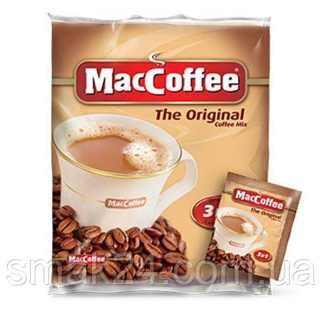 Кава розчинна Maccoffee 3 в 1 Original (25 пакетів) 500г