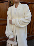 Жіночий подовжений осінній кардиган, фото 8