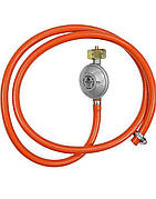 Шланг з редуктором газовий VOREL до побутових газових балонів; l= 1,5 м