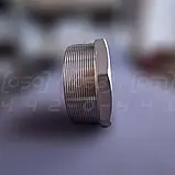 Заглушка восьмигранна нержавіюча DN100 (4") зовнішня різьба BSPP, н/ж сталь AISI304, Class 150, EN 10241, фото 9