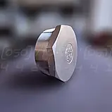 Заглушка восьмигранна нержавіюча DN100 (4") зовнішня різьба BSPP, н/ж сталь AISI304, Class 150, EN 10241, фото 10