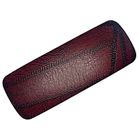 Футляр для окулярів із малюнком "Тиснення" бордовий, Футляри та чохли для окулярів