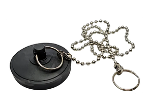 Пробка зливна з ланцюжком (Ø43-45 мм)