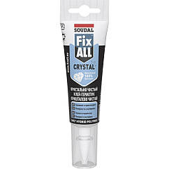 Клей-герметик FIX ALL Crystal Кришталево-чистий Прозорий 125 мл