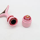 Мікрострумовий масажер для обличчя + 3 насадки / Ліфтинг масажер для шиї та обличчя / Масажер для очей, фото 8