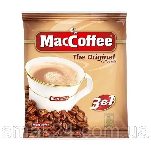 Кава розчинна Maccoffee 3 в 1 Original 20г