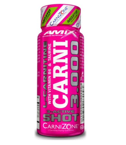 Шот карнітин Carni 3000 AMIX 60 мл Мохіто, фото 1