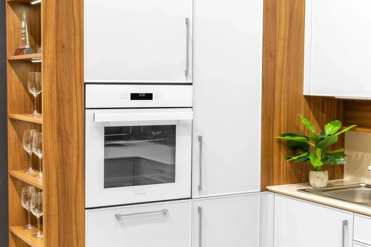 Електрична духова шафа Gunter & Hauer EOT 1267 W – біла, 67 л, гриль + конвекція, фото 1