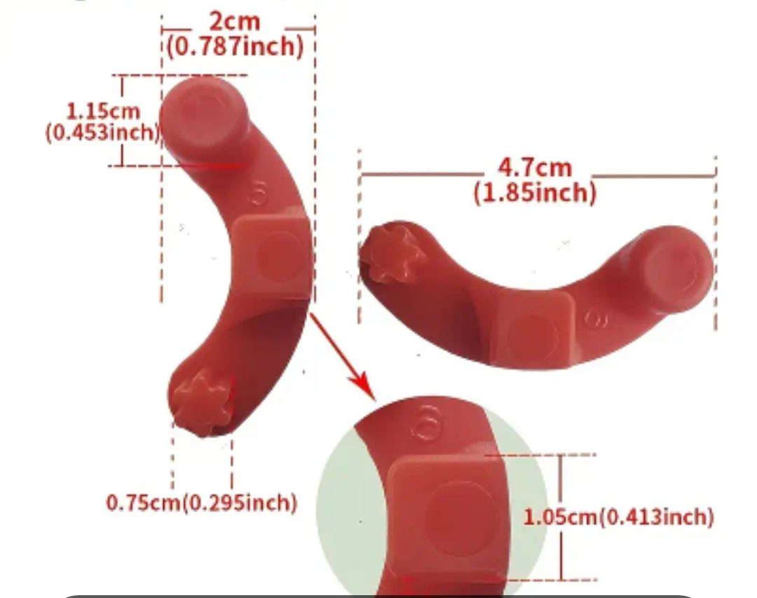 Фіксатор вигину рослин Колір червоний, фото 1