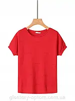 Футболка жіноча оптом, Glo-story, M/L-XL/2XL pp,  № WMY-5361, фото 3
