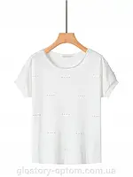 Футболка жіноча оптом, Glo-story, M/L-XL/2XL pp,  № WMY-5361, фото 4