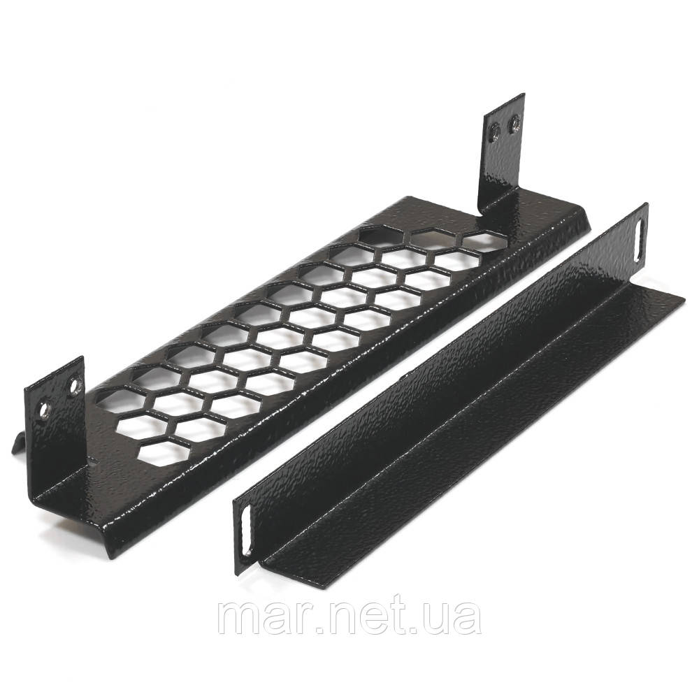 Задній кабельний органайзер "Honeycomb" для панелей FOPE, чорний, фото 1