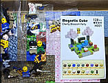 Майнкрафт конструктор магнітний Minecraft Magnetic Cube «Вечірка з сакурами» 128шт, фото 9