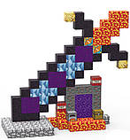 Майнкрафт конструктор магнітний Minecraft Magnetic Cube «Гігантський Меч» 128шт, фото 2