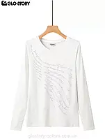 Кофта жіноча оптом, Glo-story, S-2XL рр., № WCX-4985, фото 2