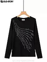 Кофта жіноча оптом, Glo-story, S-2XL рр., № WCX-4985, фото 4