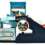 Велика Парковка Трек Гараж 2в1 з автоматичним ліфтом T 103-55 Y довжина 95 см, фото 5