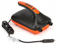 Електричний повітрянний насос високого тиску HT-782 для човнів та SUP дошок з затискачами до акумулятора