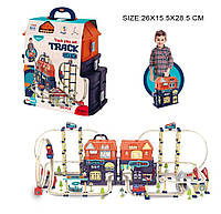 Набір Treck City Трек Залізниця 2 в 1 бокс+трек, потяг, звук 222 елементи