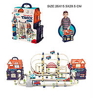 Набір Treck City Трек Залізниця 2 в 1 бокс+трек, потяг, звук 217 елементів
