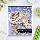 Набір силіконових штампів для скрапбукінгу Фон CHT189, фото 3