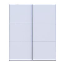 Шафа купе Doros G-Caiser Білий/Білий 2 ДСП / 3 частини 200х60х240 (42005227), фото 3