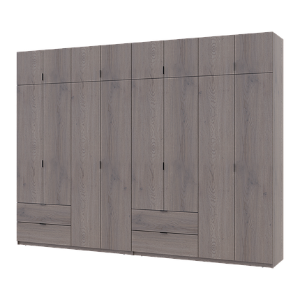 Шафа для одягу Doros Лукас Канноло/Канноло 4+4 ДСП 320х50х240 (42005246), фото 1