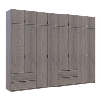 Шафа для одягу Doros Лукас Канноло/Канноло 4+4 ДСП 320х50х240 (42005246), фото 4