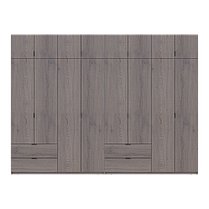 Шафа для одягу Doros Лукас Канноло/Канноло 4+4 ДСП 320х50х240 (42005246), фото 5