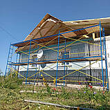 Будівельні рамні риштування 4 х 9 м від виробника Техпром, фото 10