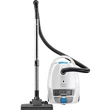 Пилосос потужний 800 Вт, Ardesto мішковий, мішок-3.5 л, HEPA, білий