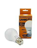 Лампа UNIGO А60 10W E27 4000K 230V LED-A60