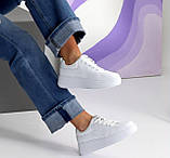 Кросівки жіночі на шнурках замшеві та шкіряні 36-41, фото 3