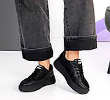 Кросівки жіночі на шнурках замшеві та шкіряні 36-41, фото 8