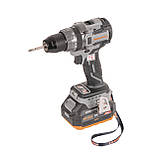 Акумуляторний шуруповерт Procraft Industrial CD20A (20В 4Ач Зп) кейс, фото 4