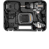 Акумуляторний шуруповерт Procraft Industrial CD20A (20В 4Ач Зп) кейс, фото 9