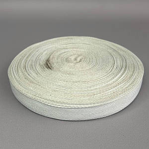 ЗНИЖКА! 2 см Кіперна стрічка (синтетична, біла) – 46м