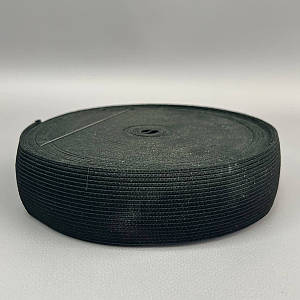 ЗНИЖКА! Резинка для одягу чорна 4 см х 22,5 м