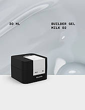 BIBLIOTEKA Builder Gel № 02 Milk – Молочний, 30 мл