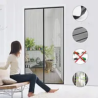 Москітна сітка на двері Anwis XXL 150×200 см з магнітами, щільна тканина, тип T