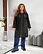 Плащ жіночий на блискавці 1468ну р.56-70 New, фото 3