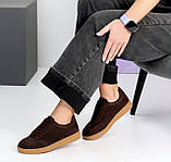 Замшеві кросівки жіночі на шнурках 36 -41, фото 4