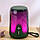Bluetooth колонка TG652 з RGB підсвічуванням, FM-радіо, speakerphone, 20 Вт, Green, фото 3
