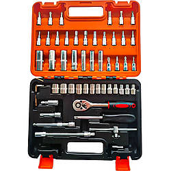 Набір інструментів головка тріскачка 53 деталей ART-0572