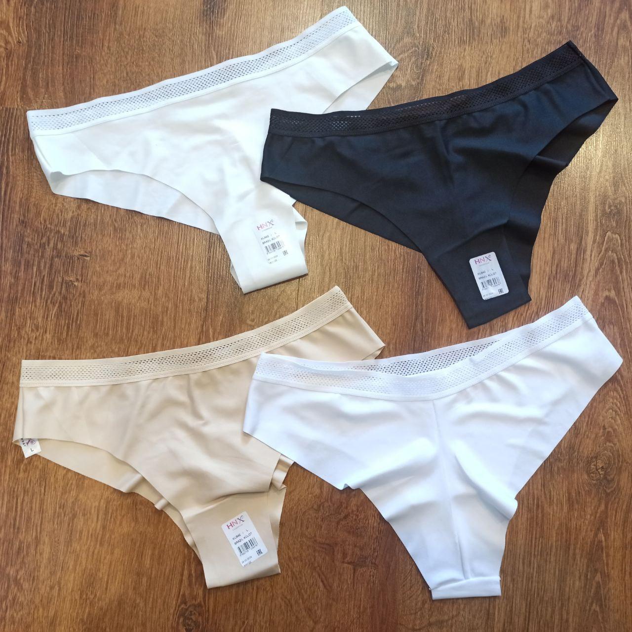 Жіноч безшовні трусики "HNX" Туреччина Art: 642 / 12 штук, фото 1