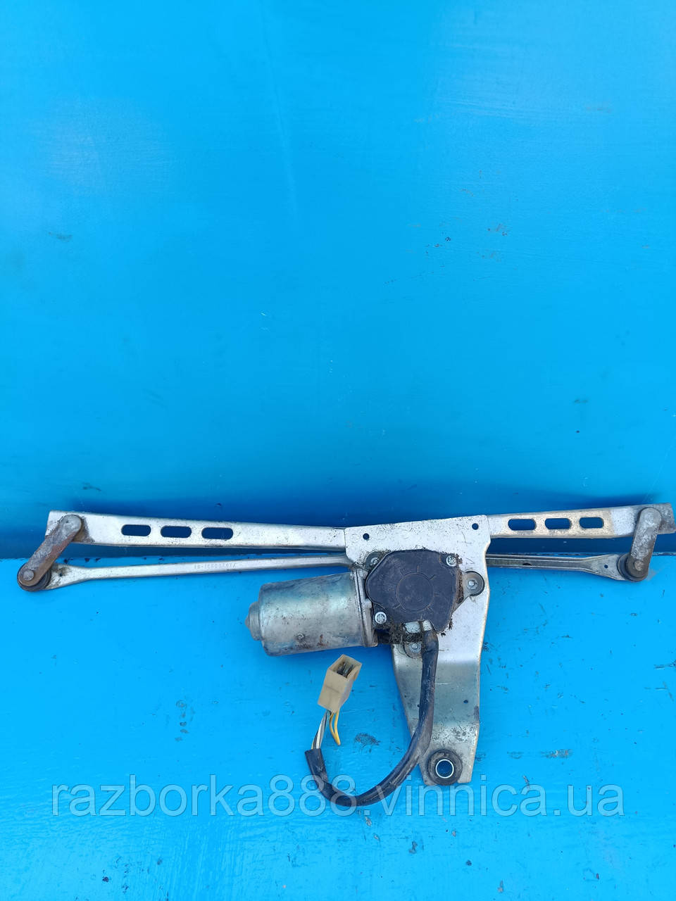 Моторедуктор двірників передній ВАЗ 2108 2109 21099 2113 2114 2115 ГАЗ 2410 3102 ІЖ 2141 Москвич моторчик електродвигун двигун б у, фото 1