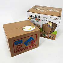 Дитяча сейф скарбничка злодюжка монет HM-596 у коробці, фото 4