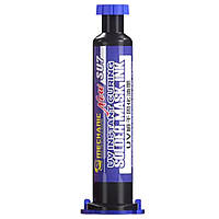 Паяльная маска Mechanic SU7 с УФ-затвердеванием синяя, 10 мл